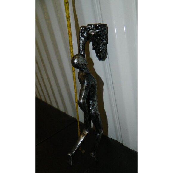 5 Creative Climbing Man Resin Wall Sculptures 3D Wall Art Decor Strong Man Brave - Picture 11 of 16